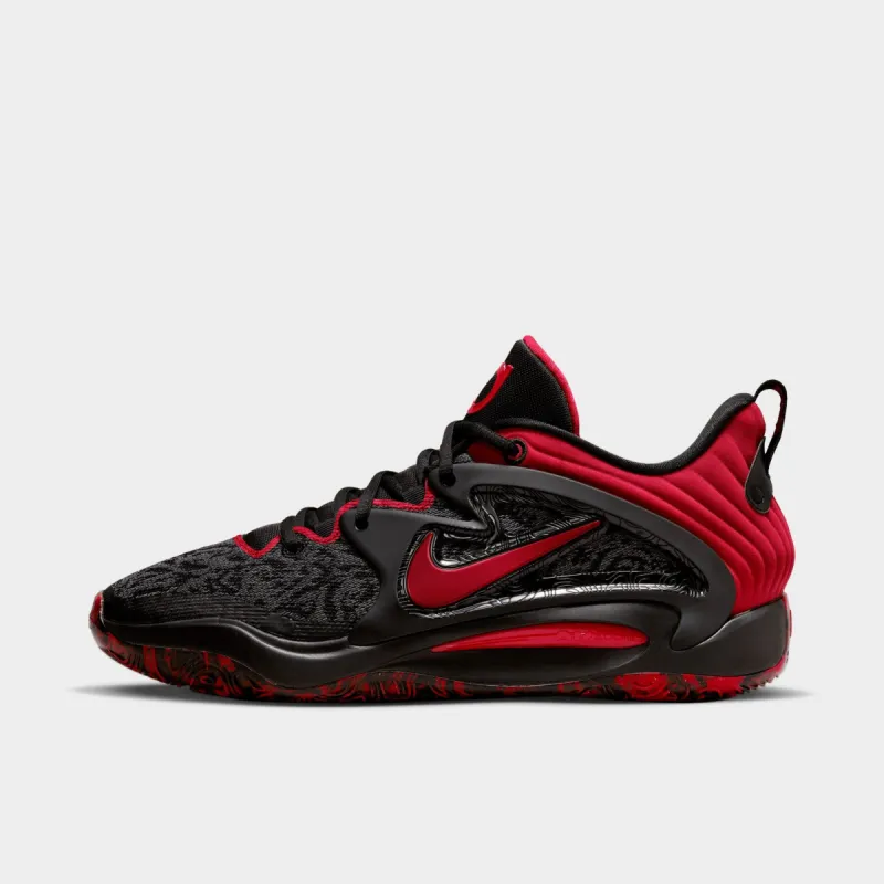 Nike KD15 Black / University Red - Lt Crimson sold by JD Sports