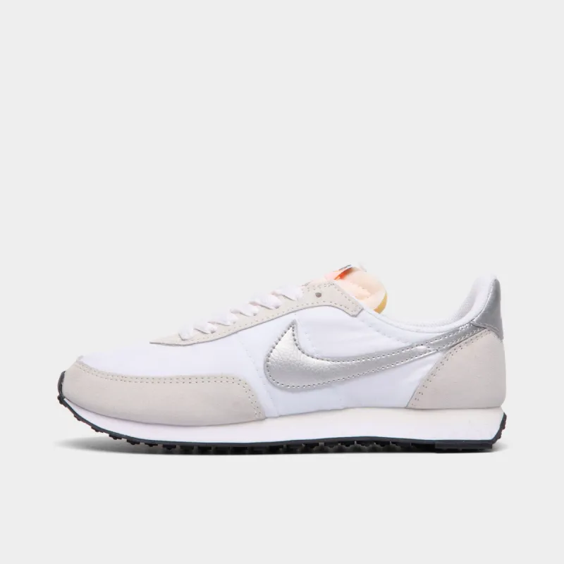 Nike Women's Waffle Trainer 2 White / Metallic Silver - Summit White sold by JD Sports