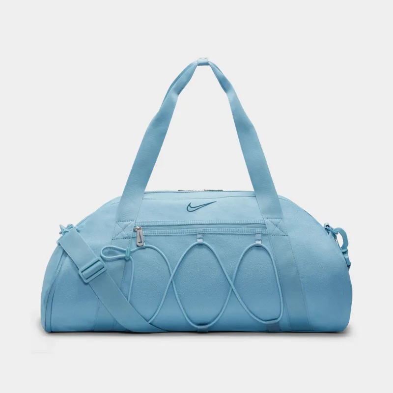 Nike Women’s One Club Training Duffel Bag Worn Blue / Worn Blue - Ash Green sold by JD Sports