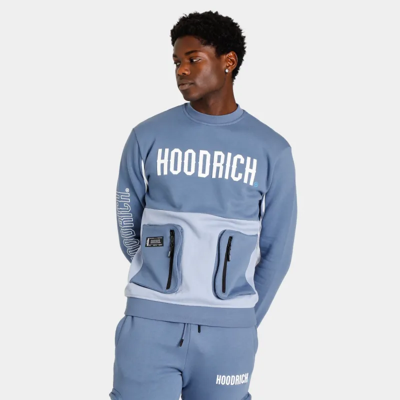 Hoodrich OG Stamp Crewneck Vintage Indigo / Tempest - White sold by JD Sports