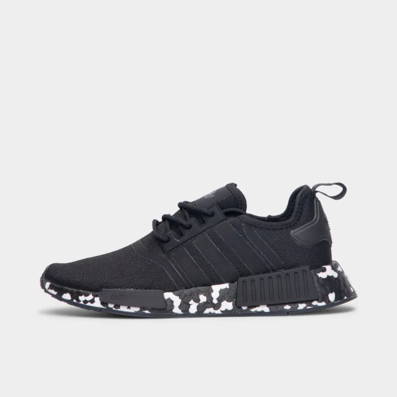 adidas Originals NMD_R1 Core Black / Core Black - Cloud White sold by JD Sports