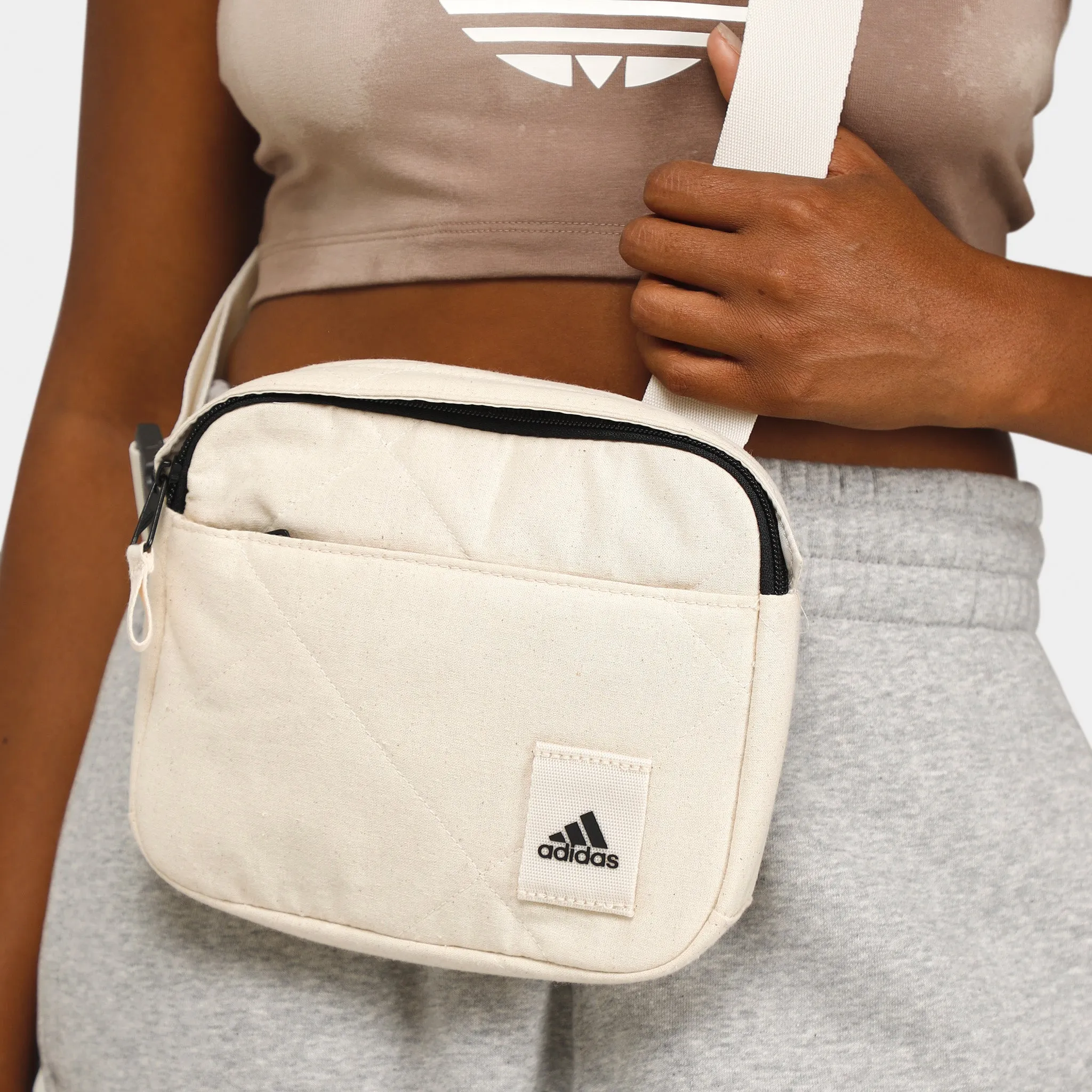 adidas Lounge Crossbody Bag Non Dyed / Black sold by JD Sports product image thumbnail 2