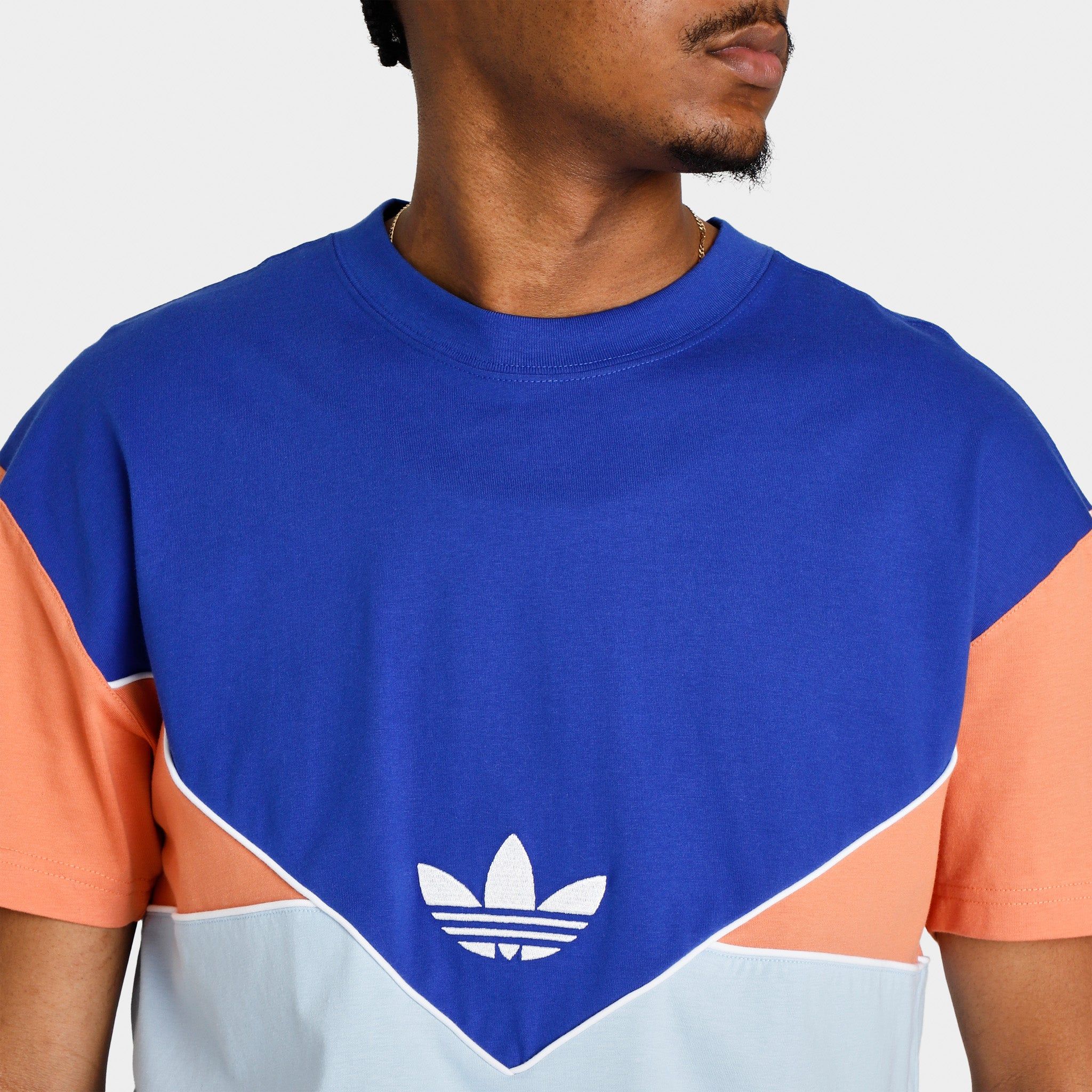 adidas Colorado T-Shirt Semi Lucid Blie / Clear Sky - Hazy Copper sold by JD Sports product image thumbnail 4