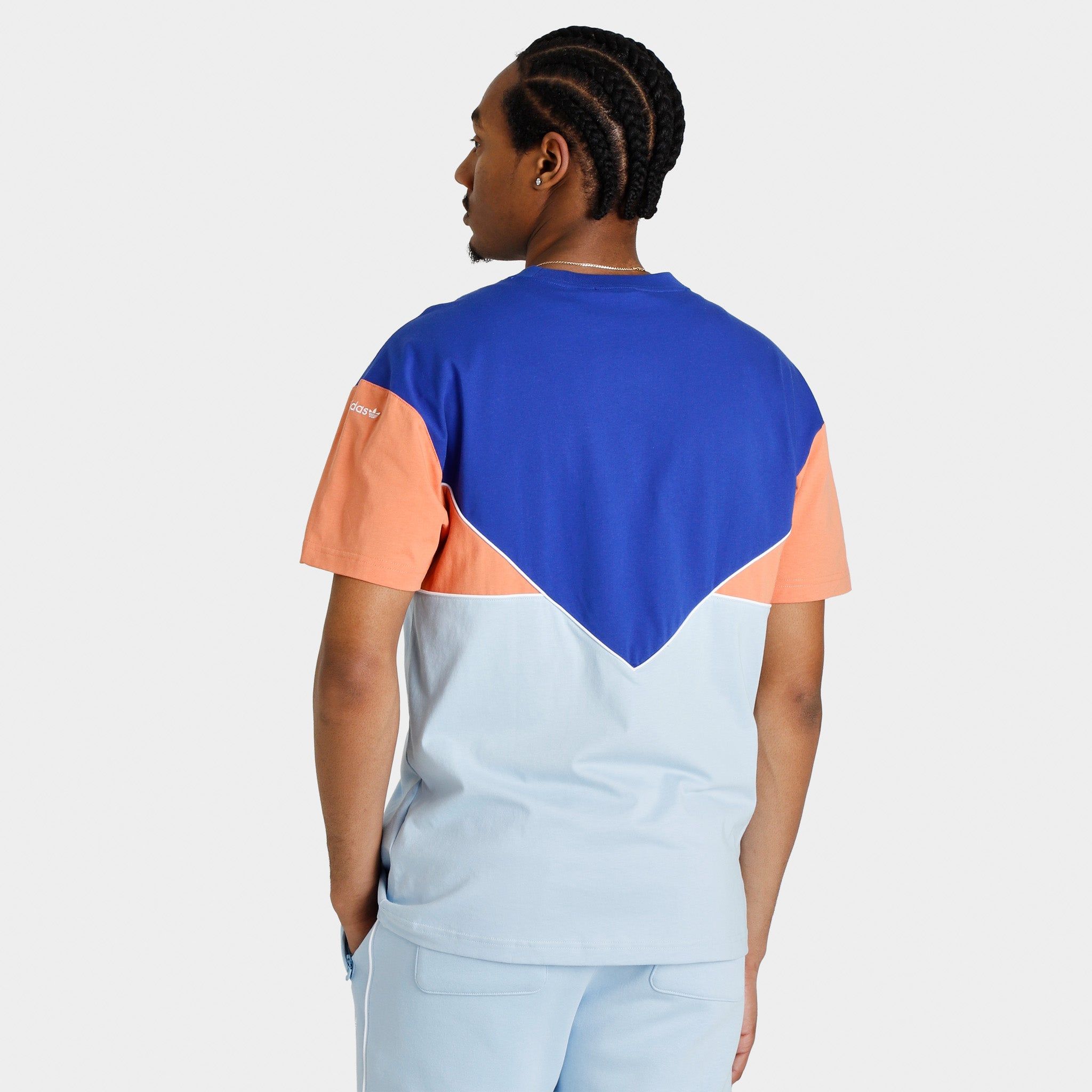 adidas Colorado T-Shirt Semi Lucid Blie / Clear Sky - Hazy Copper sold by JD Sports product image thumbnail 2