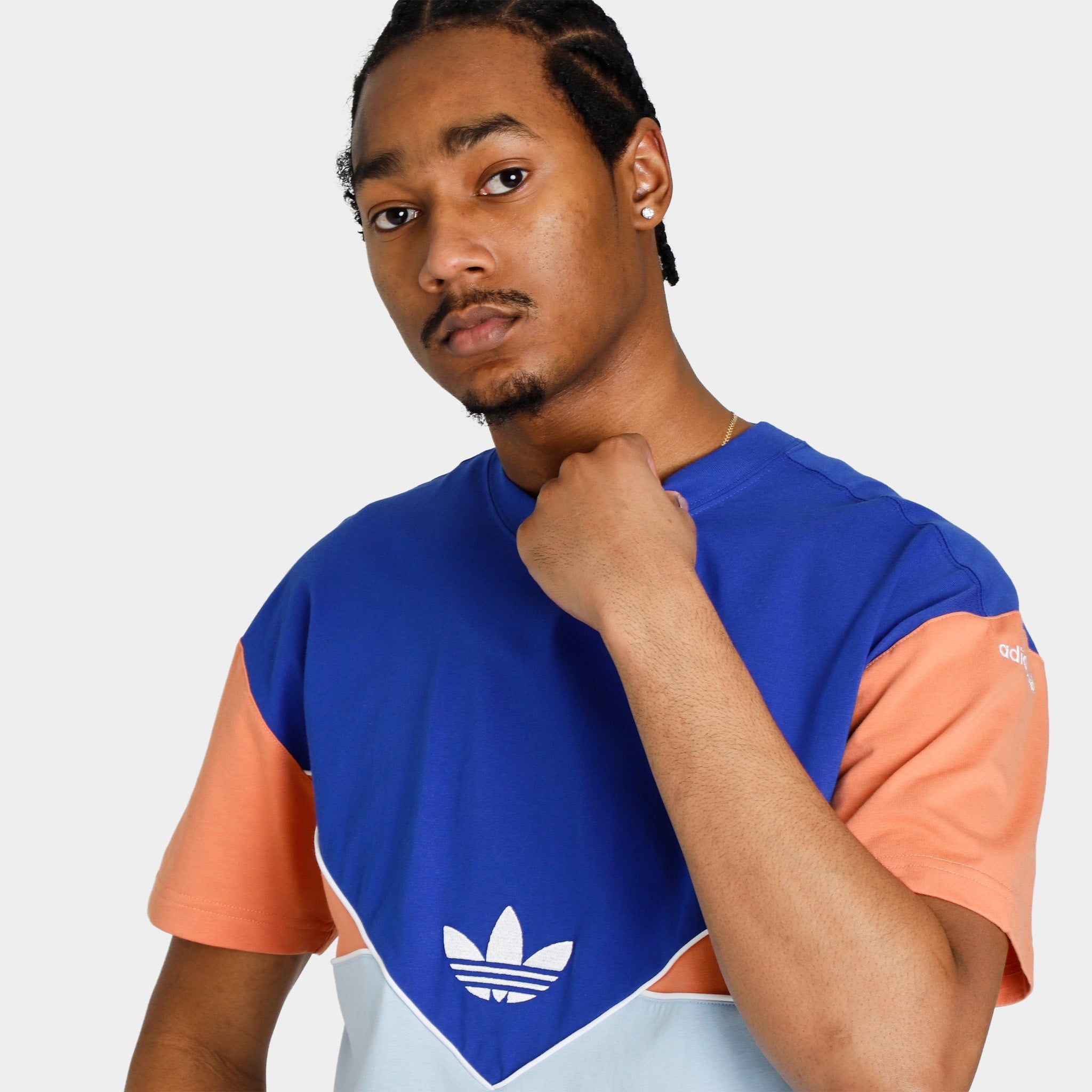 adidas Colorado T-Shirt Semi Lucid Blie / Clear Sky - Hazy Copper sold by JD Sports product image thumbnail 3