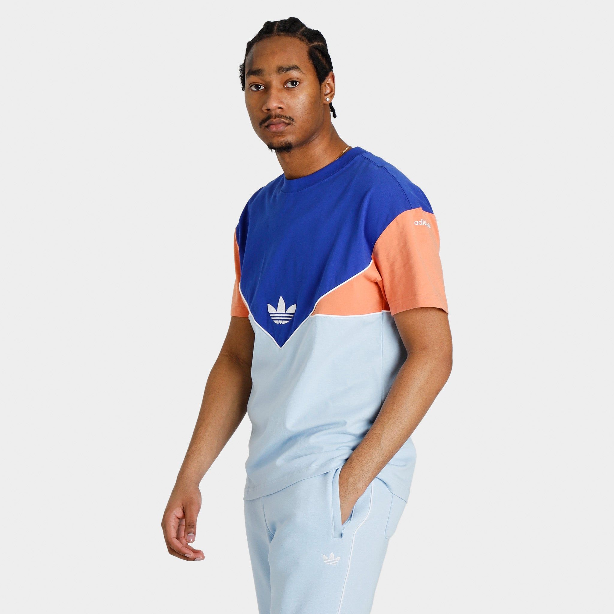 adidas Colorado T-Shirt Semi Lucid Blie / Clear Sky - Hazy Copper sold by JD Sports