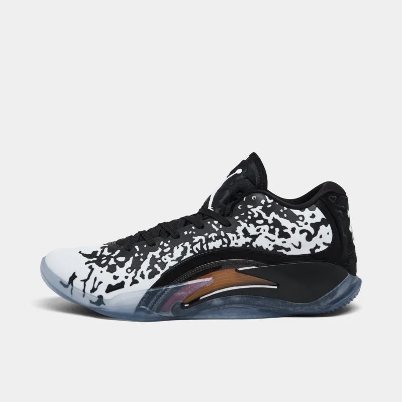 Jordan Zion 3 Black / White - Laser Orange sold by JD Sports