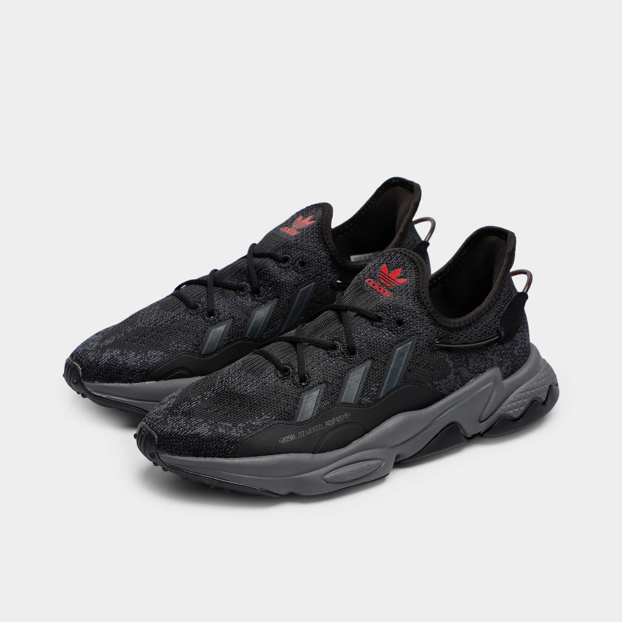 ゴワゴワ adidas Originals Ozweego Knit Core Black / Carbon - Better