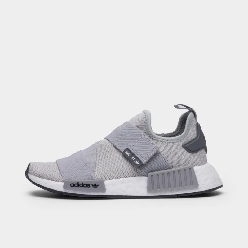 adidas Originals Women's NMD_R1 Strap Grey Two / Cloud White - Grey Five sold by JD Sports