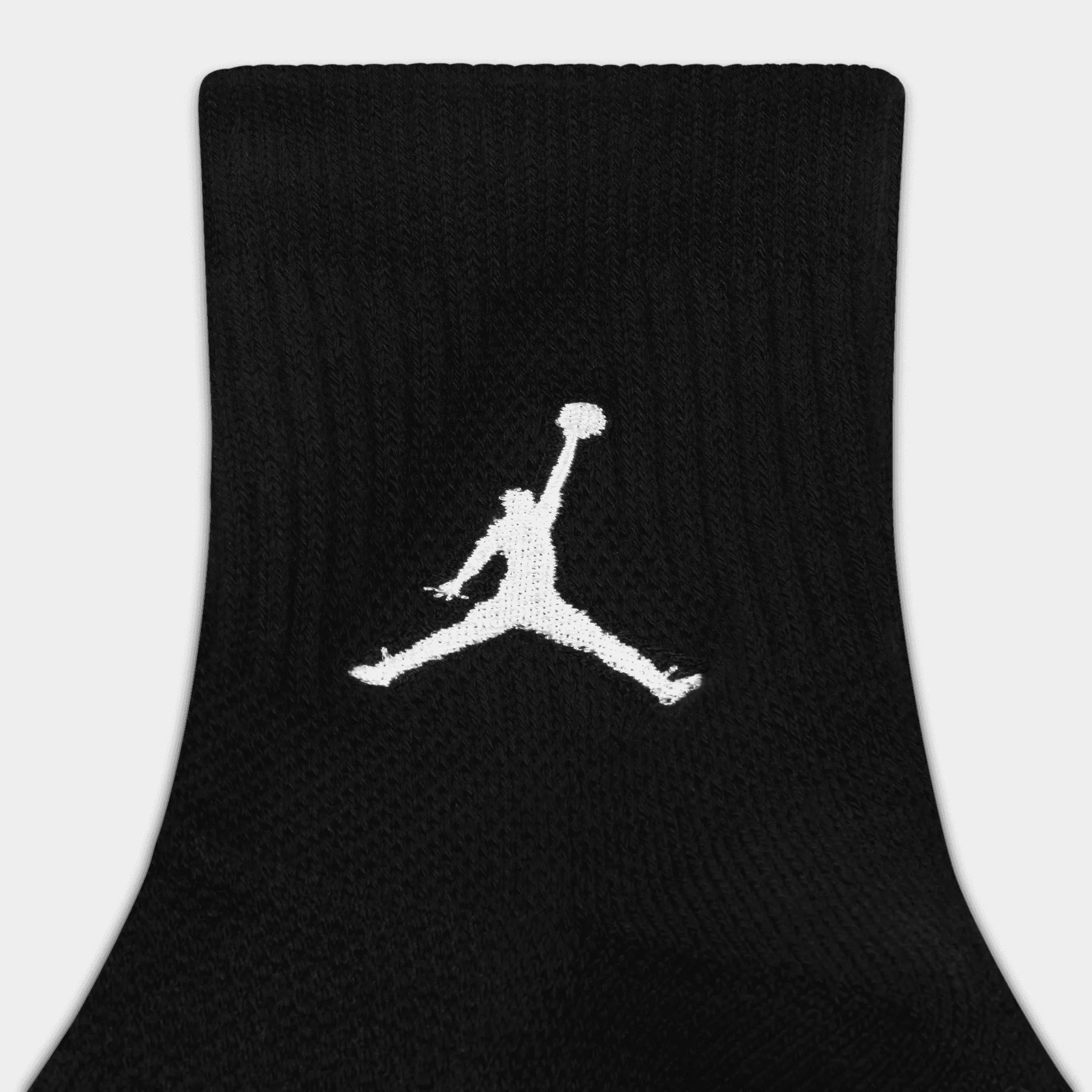 Jordan Everyday Max Quarter Ankle Socks - 3 Pack Black / White - Gym Red sold by JD Sports product image thumbnail 4