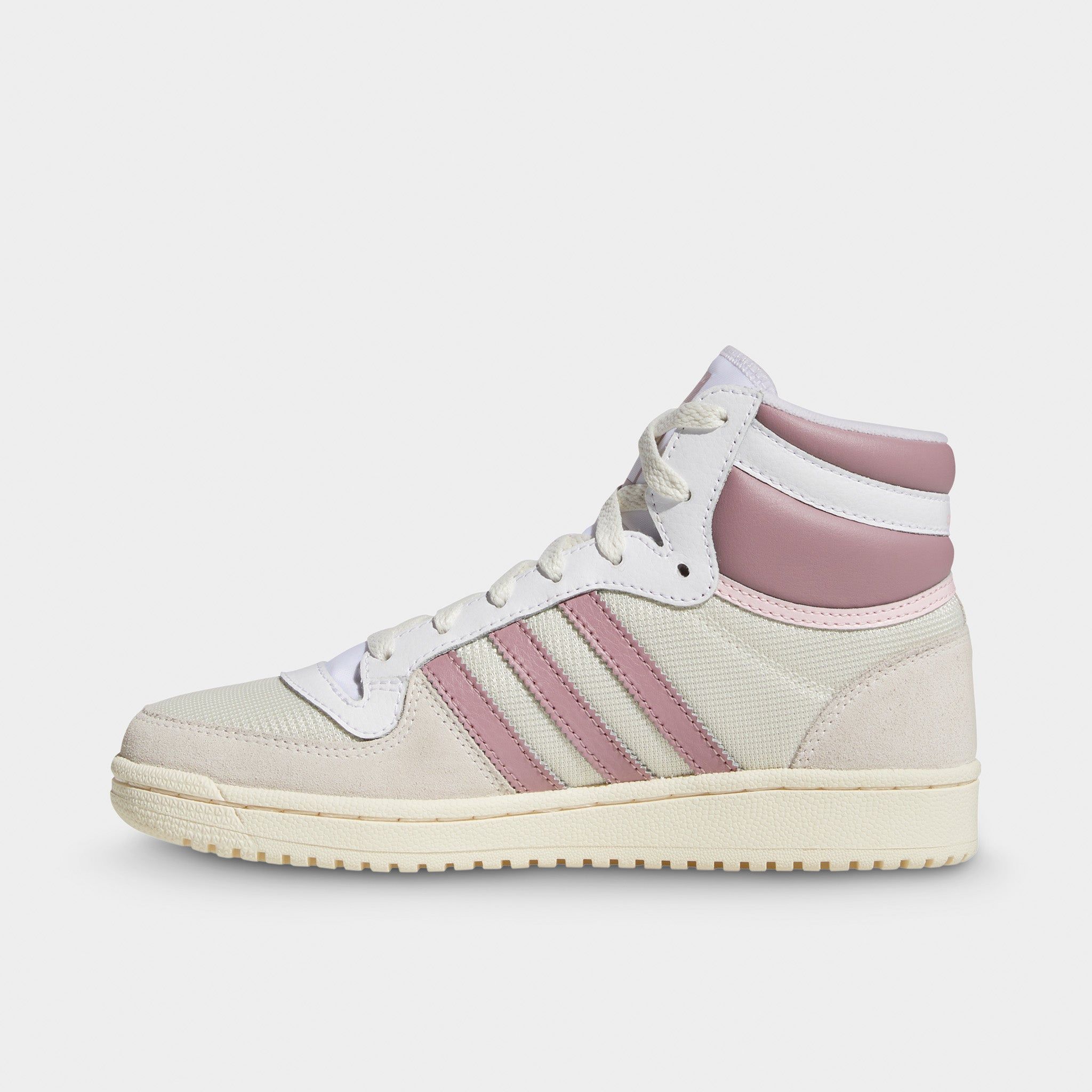 adidas Originals Women’s Top Ten RB Cloud White / Magic Mauve - Cream White sold by JD Sports