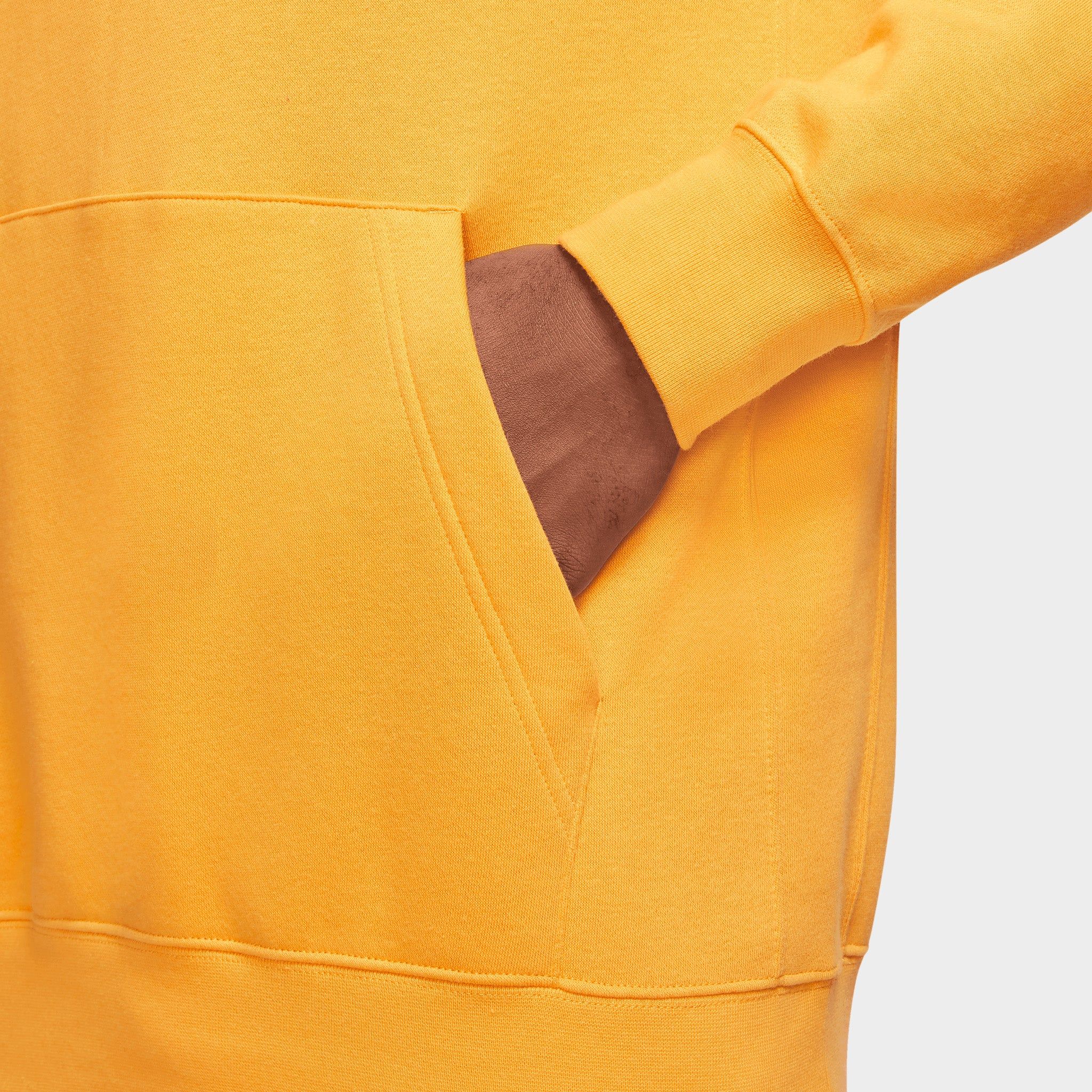 Nike Sportswear Club Fleece Pullover Hoodie Sundial / White - White sold by JD Sports product image thumbnail 3