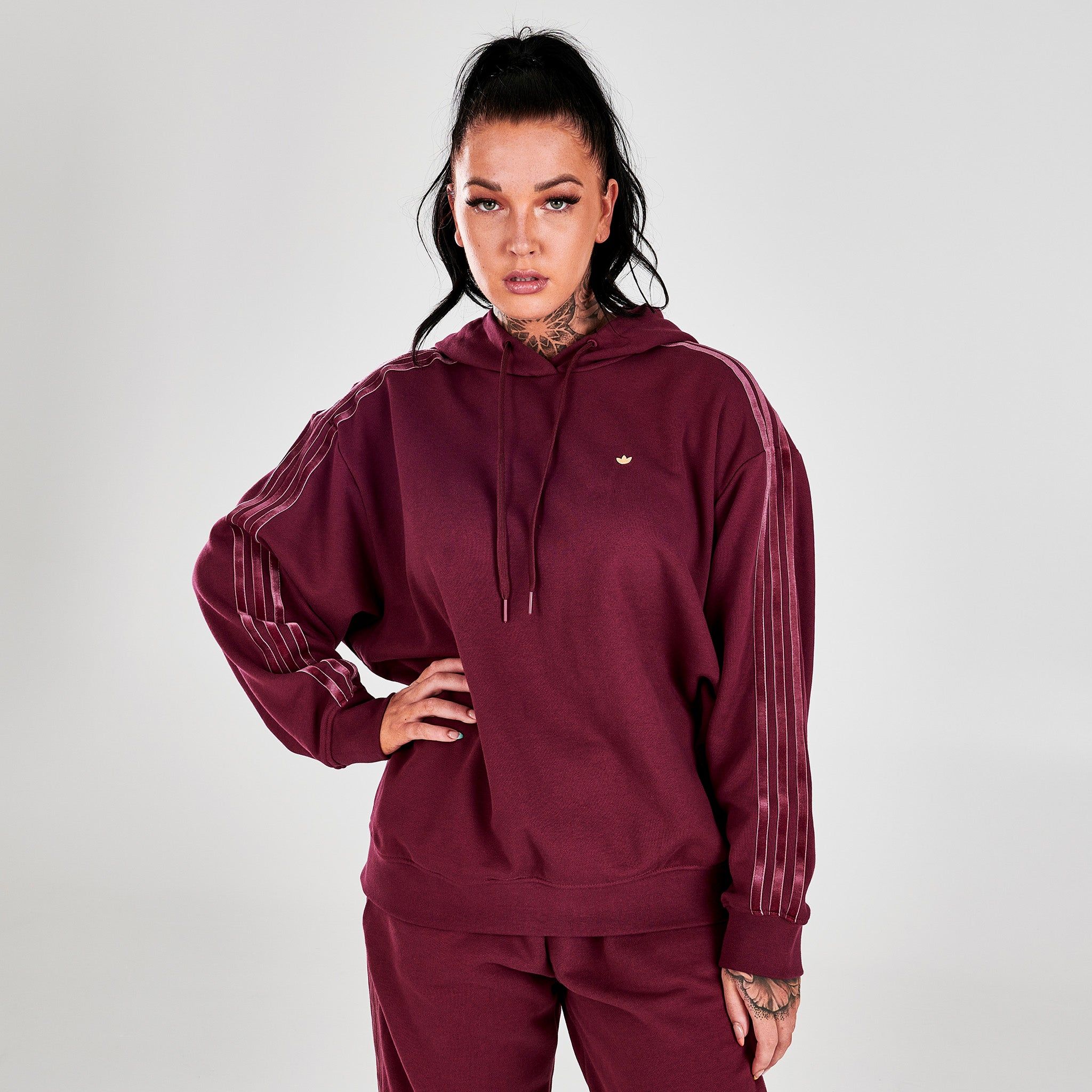 adidas Originals Women's Decadent Sport Hoodie / Victory Crimson sold by JD Sports