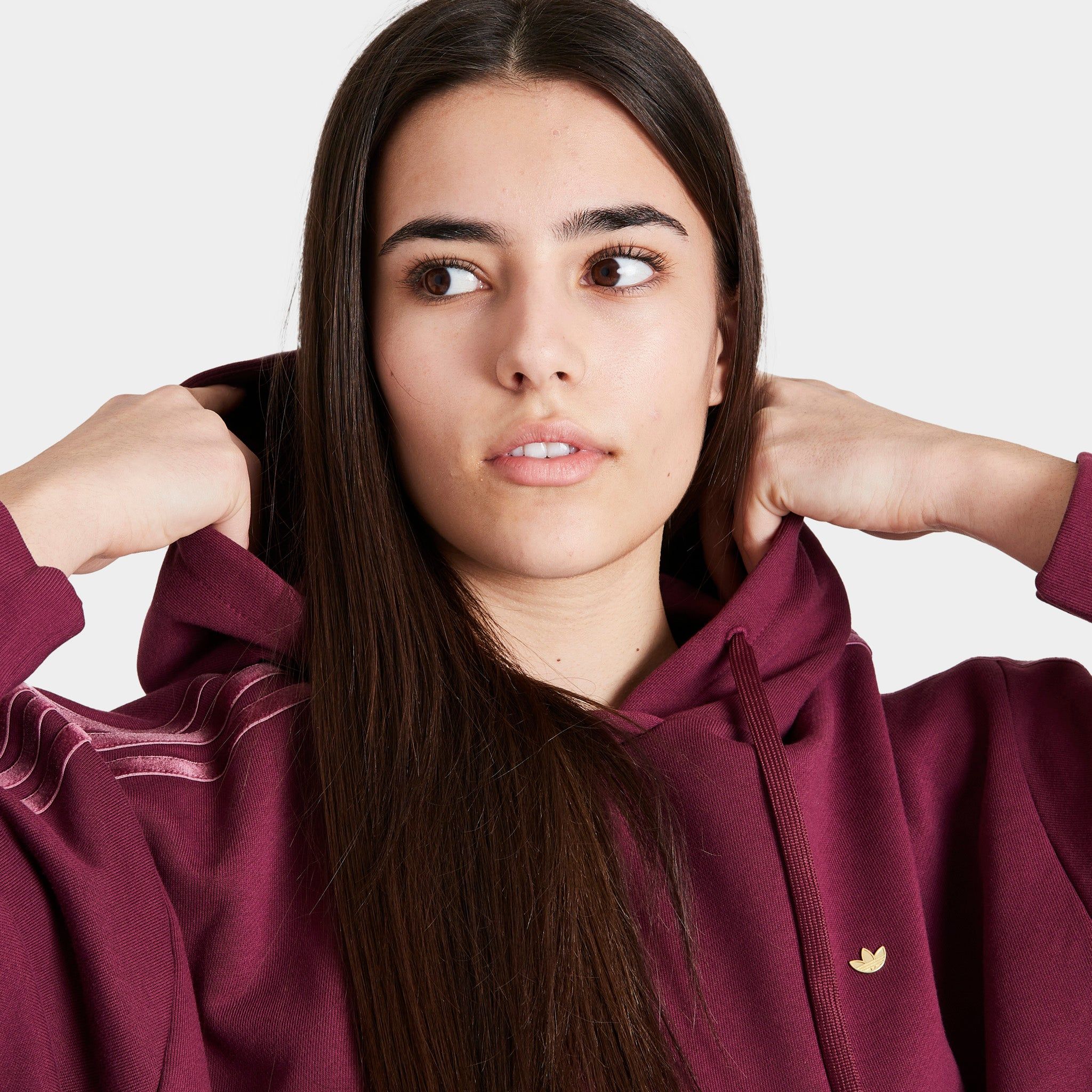adidas Originals Women's Decadent Sport Hoodie / Victory Crimson sold by JD Sports product image thumbnail 9