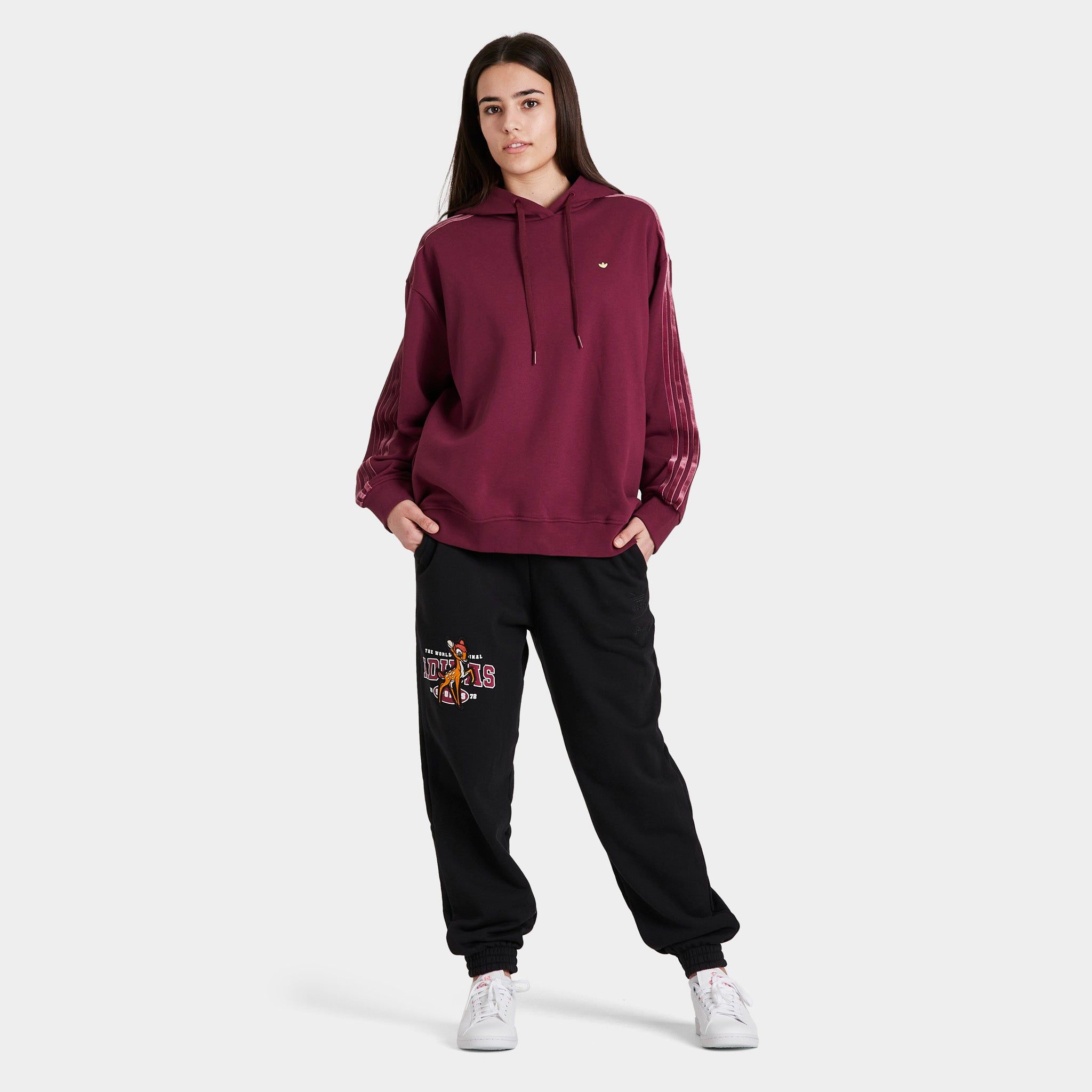 adidas Originals Women's Decadent Sport Hoodie / Victory Crimson sold by JD Sports product image thumbnail 11