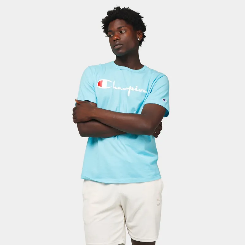 Champion Lightweight T-shirt / Exhibit Blue sold by JD Sports