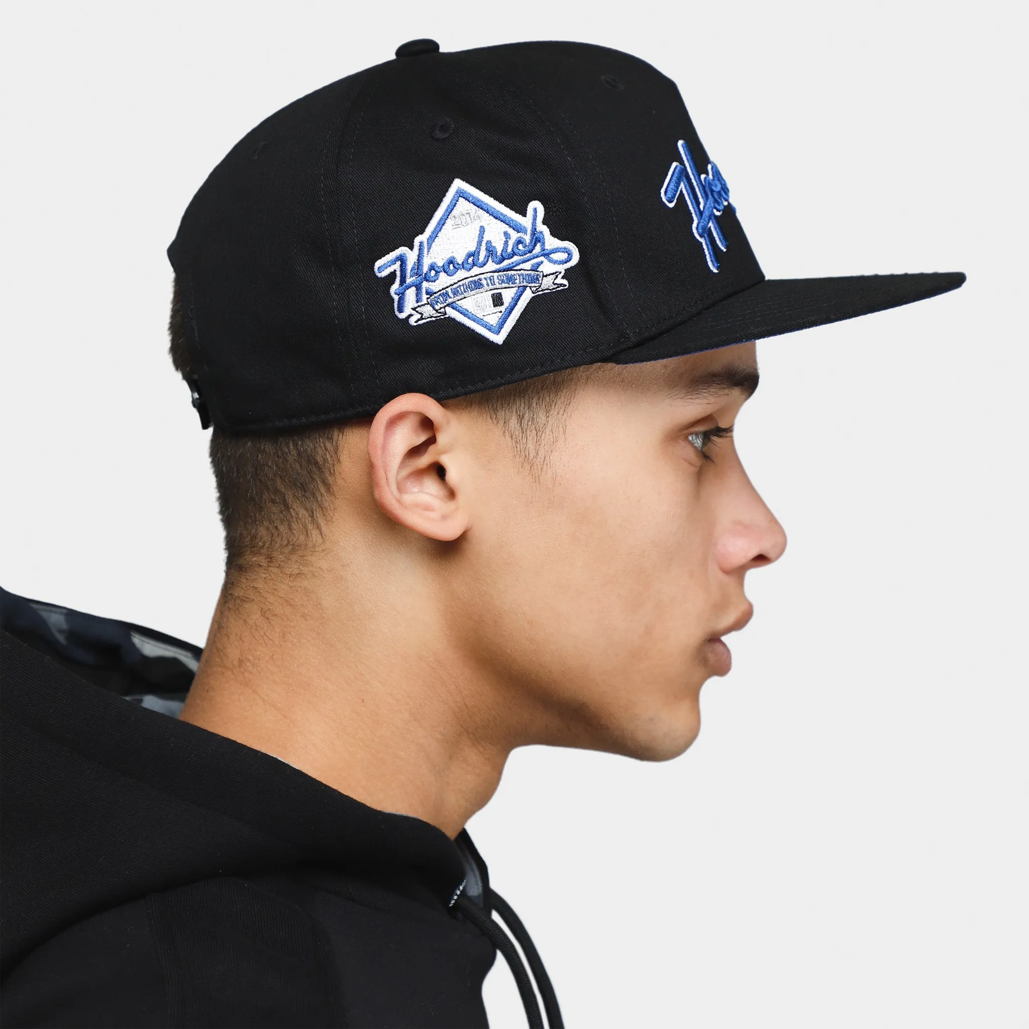 Hoodrich OG Stark 5 Panel Snapback Cap / Black sold by JD Sports product image thumbnail 3