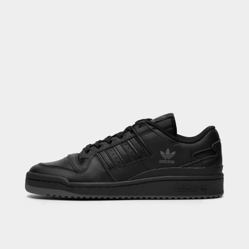 adidas Originals Forum Low CL Core Black / Core Black - Core Black sold by JD Sports