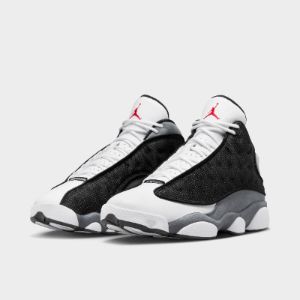 Jordan 13 Retro Black / University Red - Flint Grey sold by JD Sports
