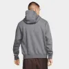Nike Sportswear Club Fleece Pullover Hoodie Charcoal Heather / Anthracite - White sold by JD Sports