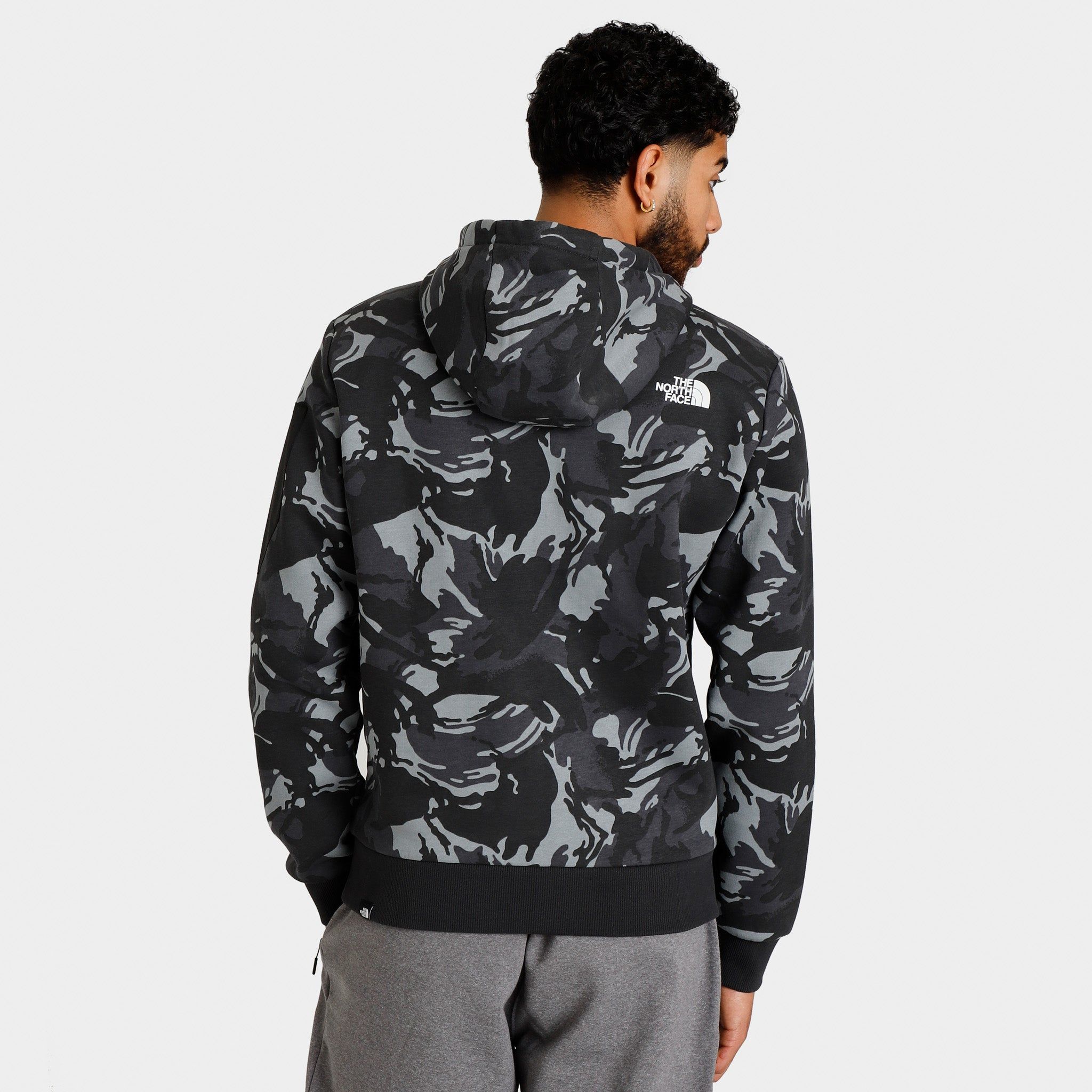The North Face Woven Pocket Pullover Hoodie / Vanadis Grey Tonal Camo Print sold by JD Sports product image thumbnail 2