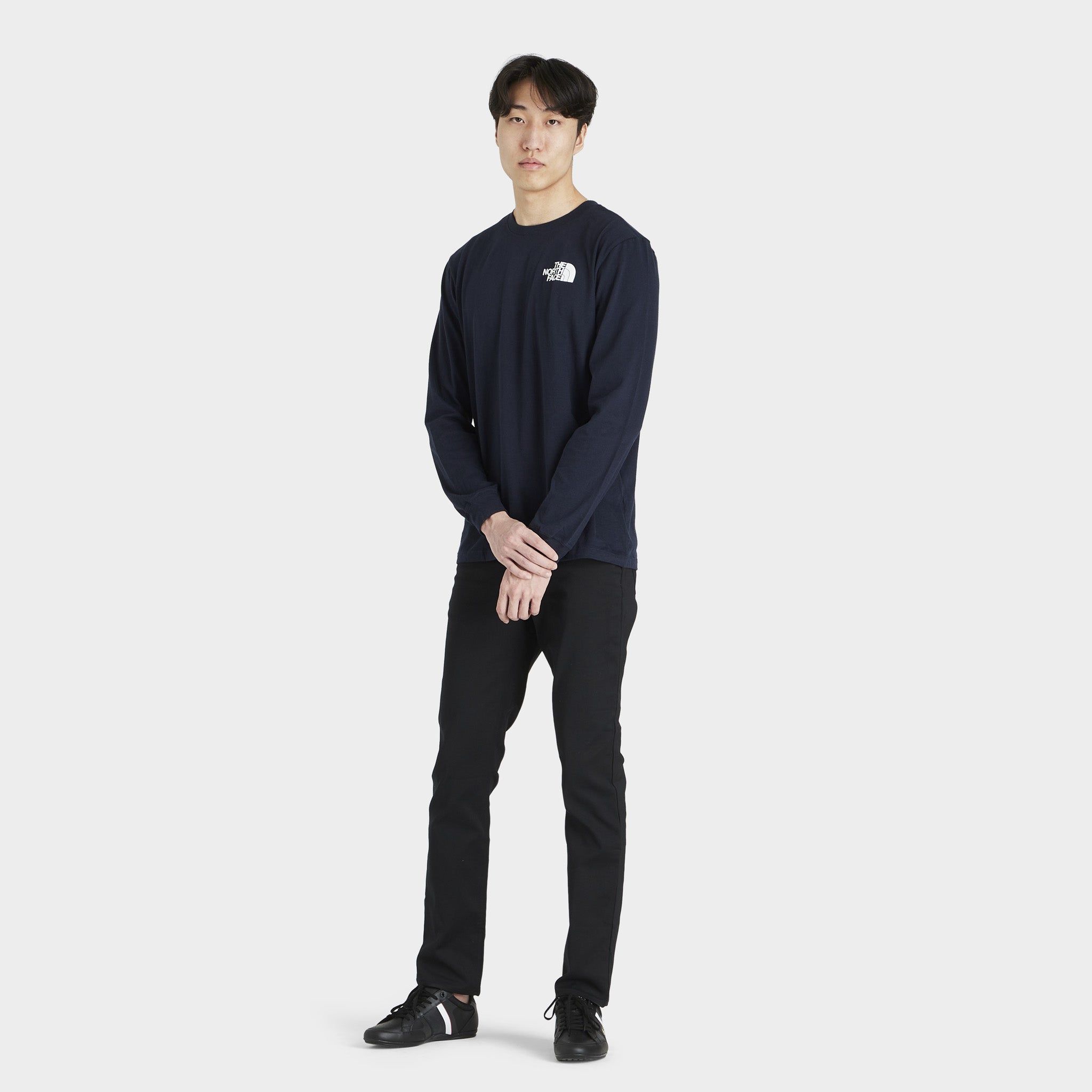 The North Face Box NSE Long Sleeve T-shirt Aviator Navy / Goblin Blue sold by JD Sports product image thumbnail 5