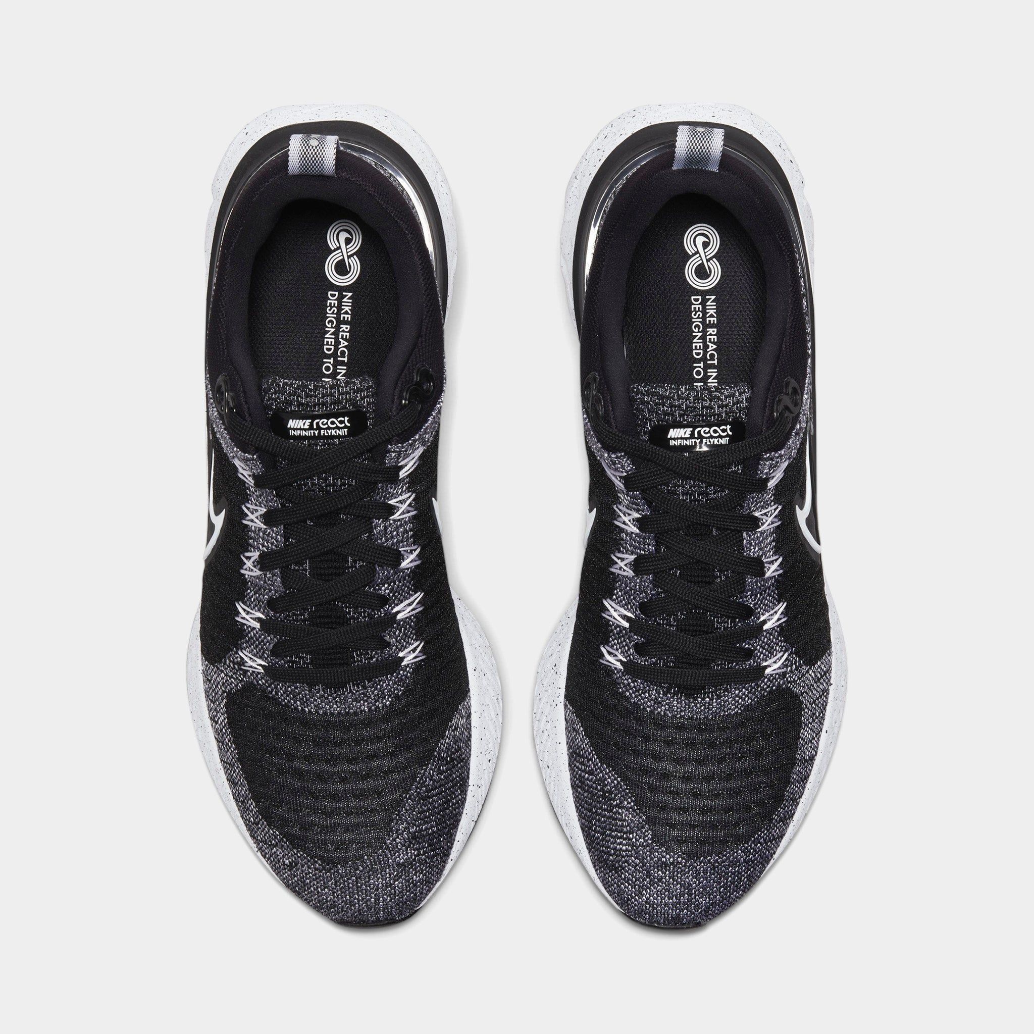 Nike React Infinity Run Flyknit 2 White / Black sold by JD Sports product image thumbnail 5