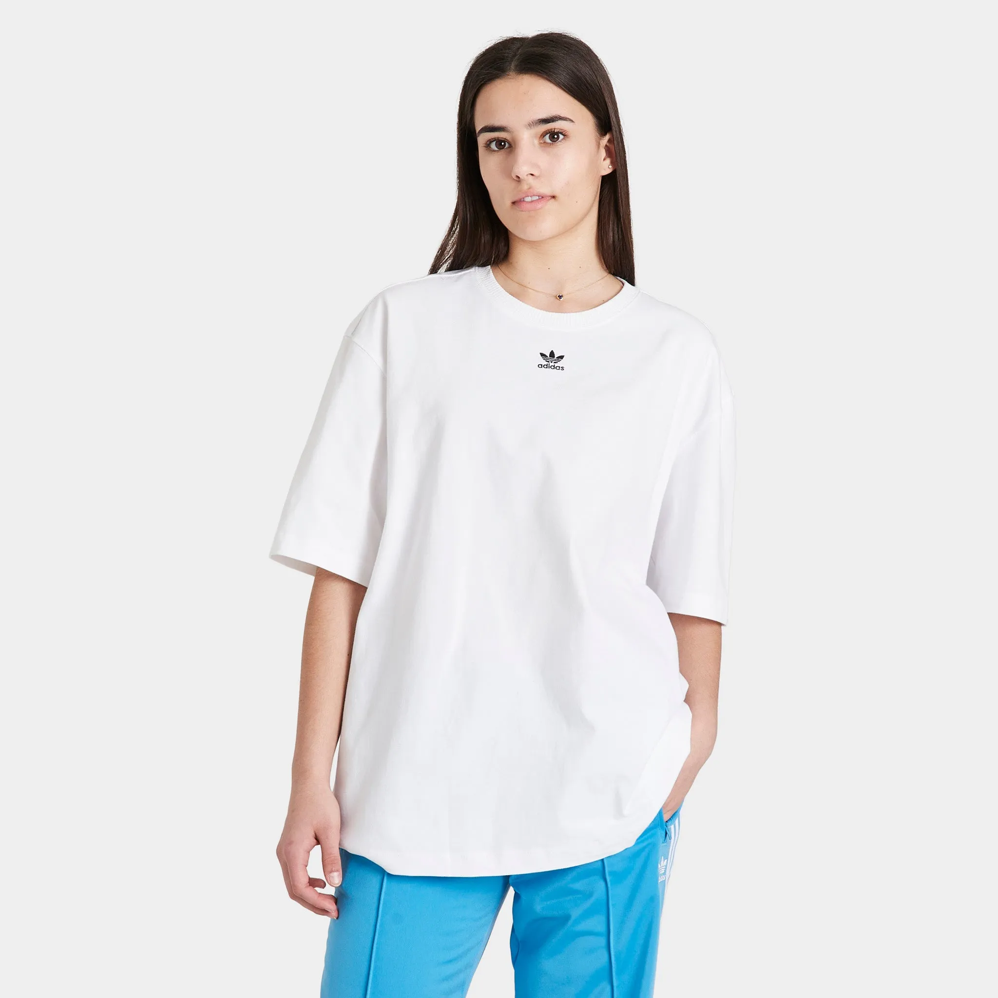adidas Originals Women's Loungewear Adicolor Essentials T-shirt / White sold by JD Sports