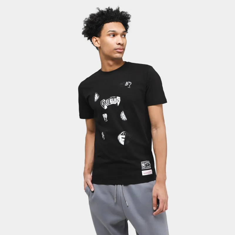 Mitchell & Ness Vancouver Grizzlies Night T-shirt Black / White sold by JD Sports