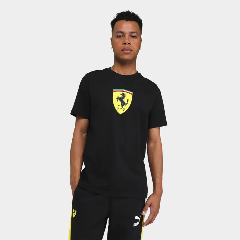 Puma Ferrari Race Big Shield T-shirt / Puma Black sold by JD Sports