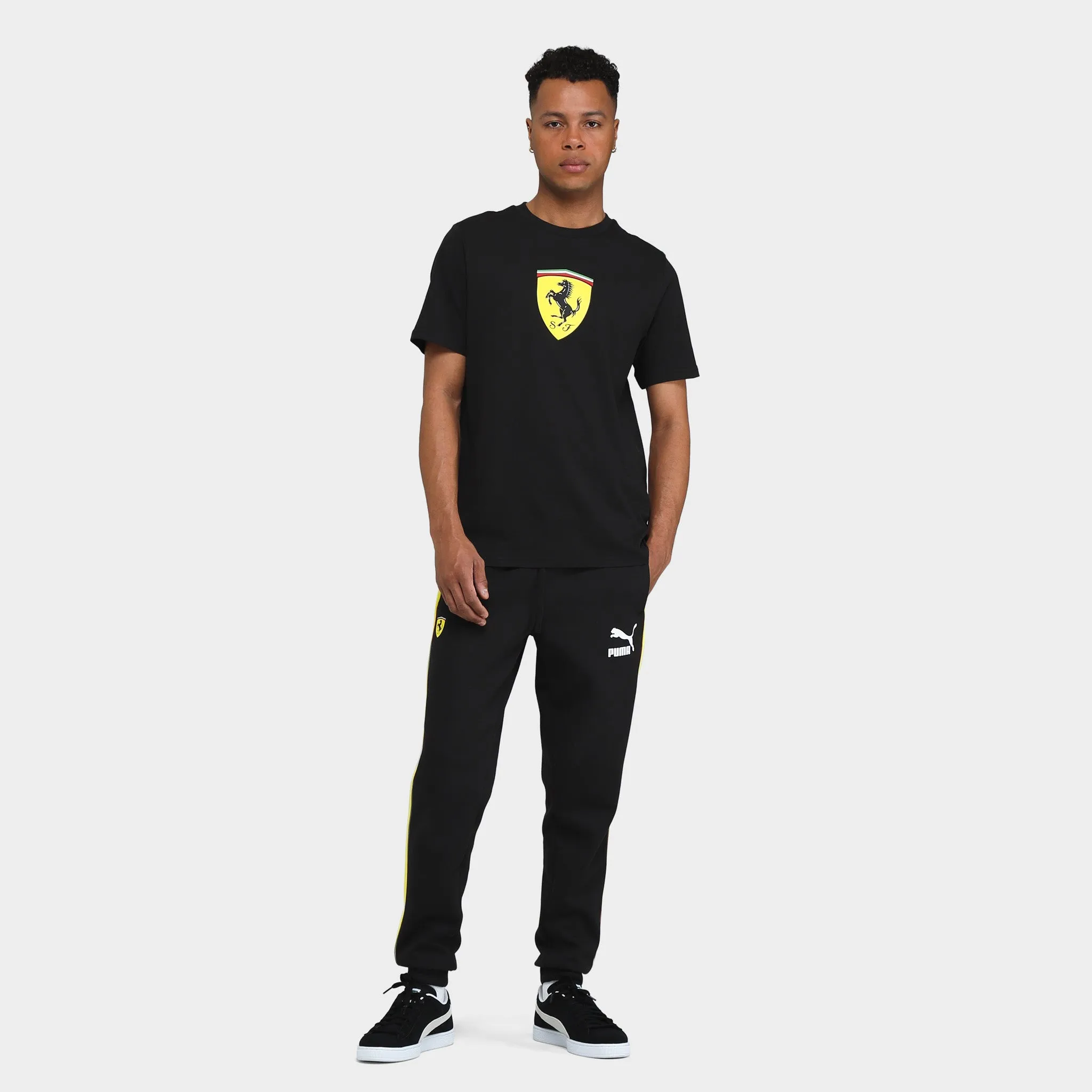 Puma Ferrari Race Big Shield T-shirt / Puma Black sold by JD Sports product image thumbnail 5