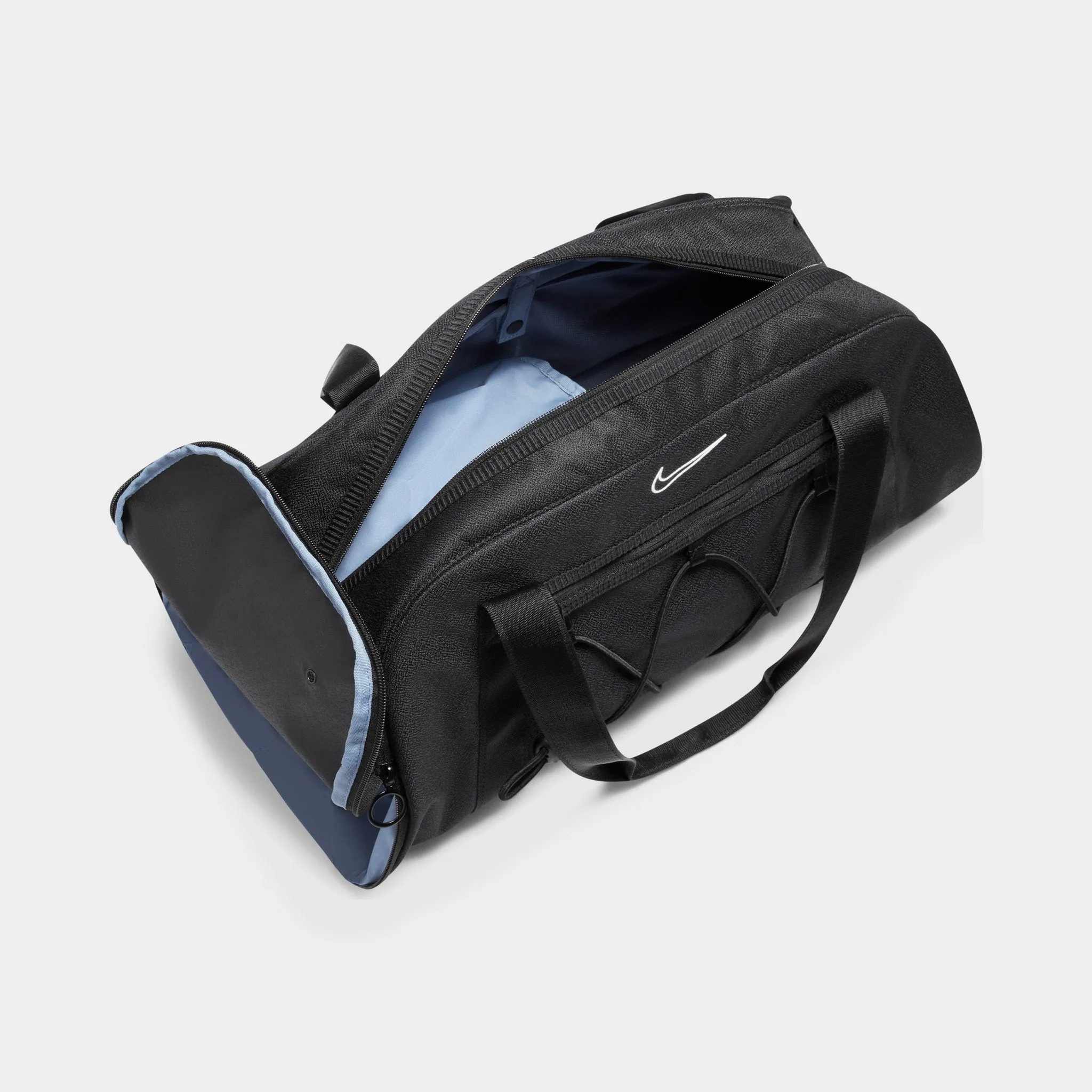 Nike Women's One Club Training Duffel Bag Black / Black - White sold by JD Sports product image thumbnail 3