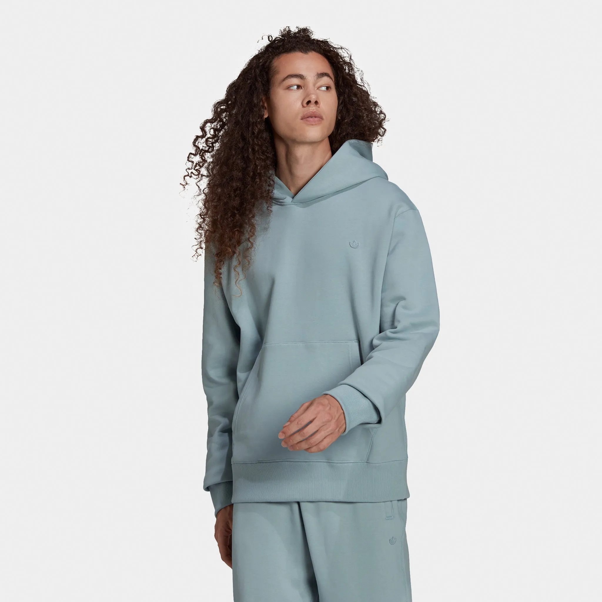 adidas Originals Adicolor Trefoil Pullover Hoodie / Magic Grey sold by JD Sports product image thumbnail 5