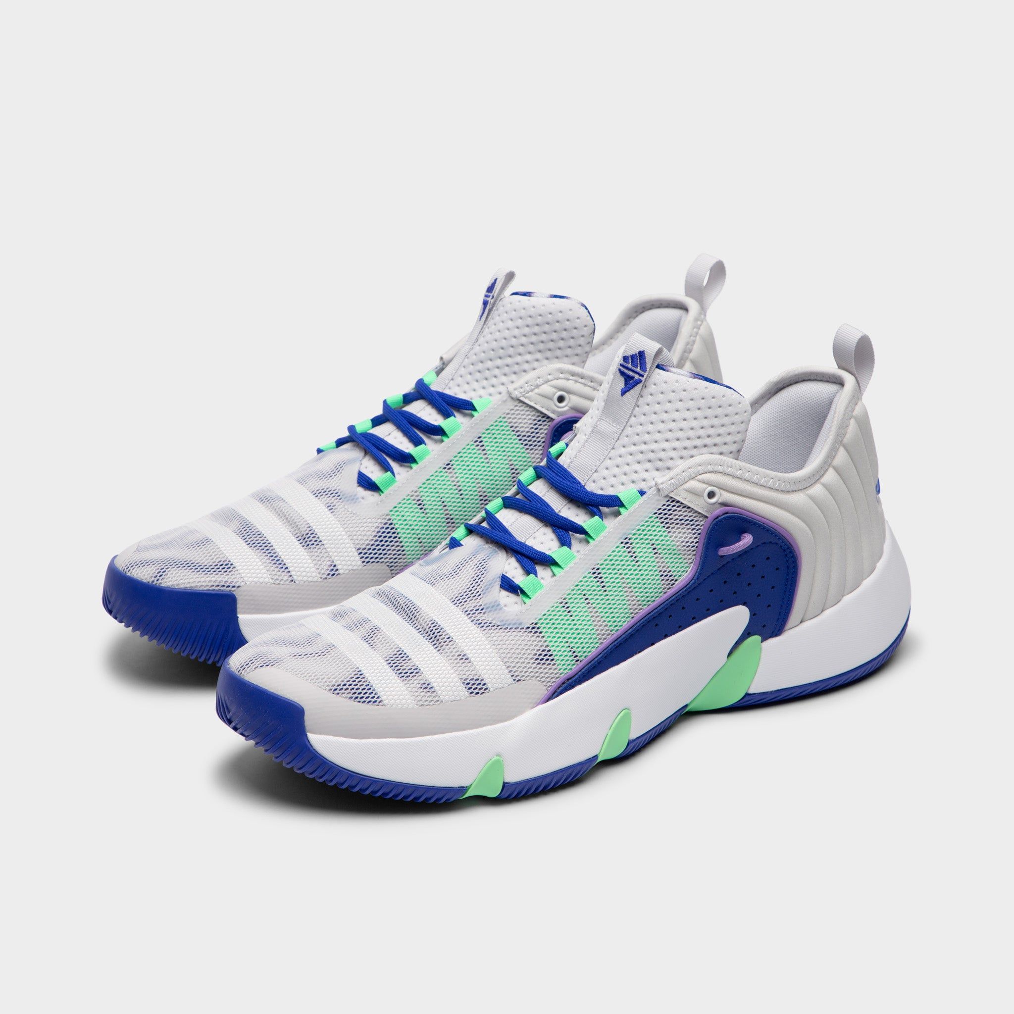 adidas Trae Unlimited Dash Grey / Cloud White - Lucid Blue sold by JD Sports product image thumbnail 2