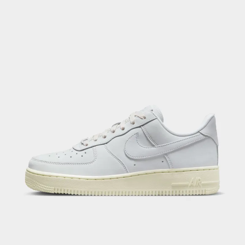 Nike Women's Air Force 1 Premium Summit White / Summit White - Summit White sold by JD Sports