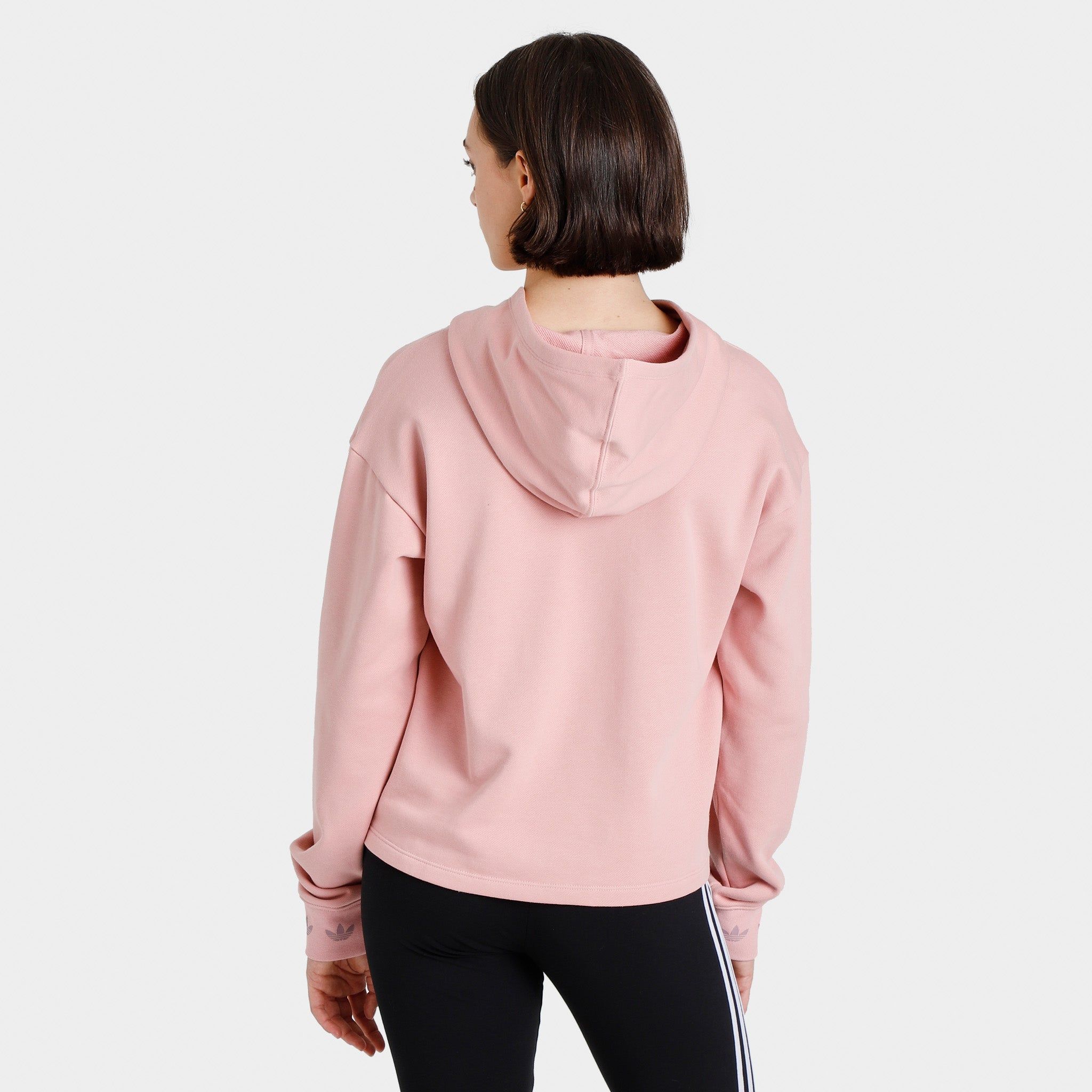 adidas Originals Women’s Cropped Pullover Hoodie / Wonder Mauve sold by JD Sports product image thumbnail 2