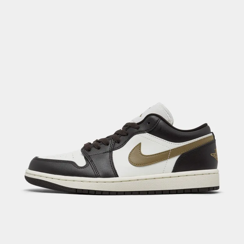Jordan Women's 1 Low Shadow Brown / Sail - Brown Kelp sold by JD Sports