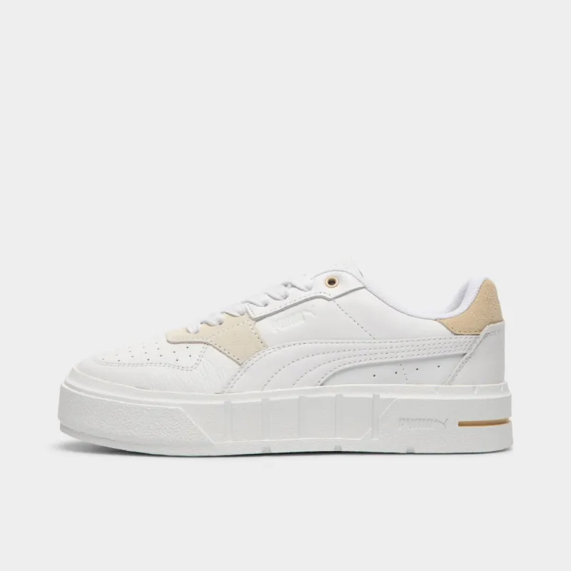 Puma Women's Cali Court Match Puma White / Granola sold by JD Sports