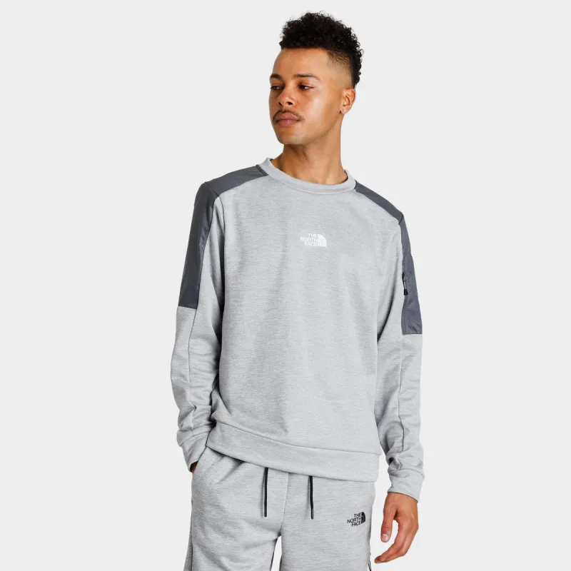 The North Face Mittellegi Crewneck / TNF Light Grey Heather sold by JD Sports