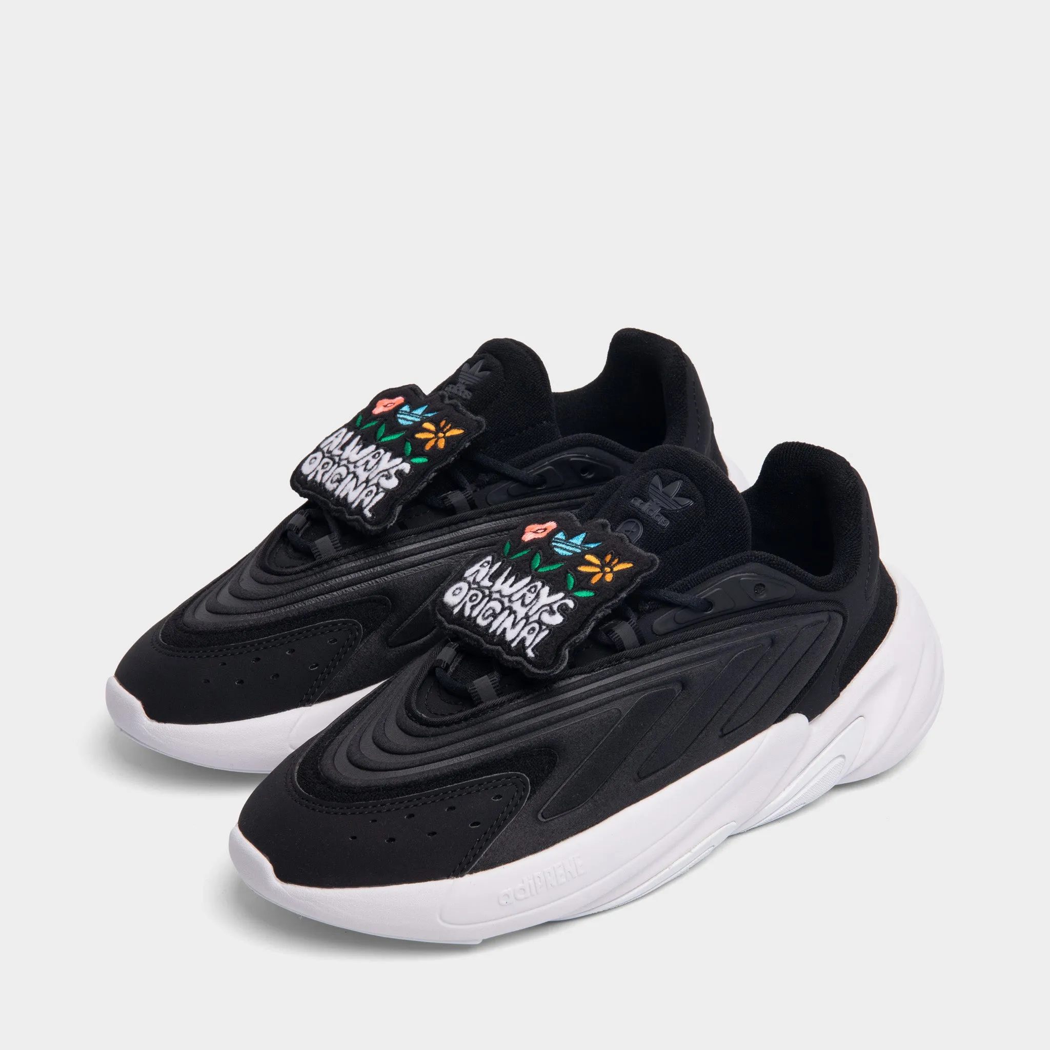 adidas Originals Women’s Ozelia Core Black / Cloud White - Acid Red sold by JD Sports product image thumbnail 2