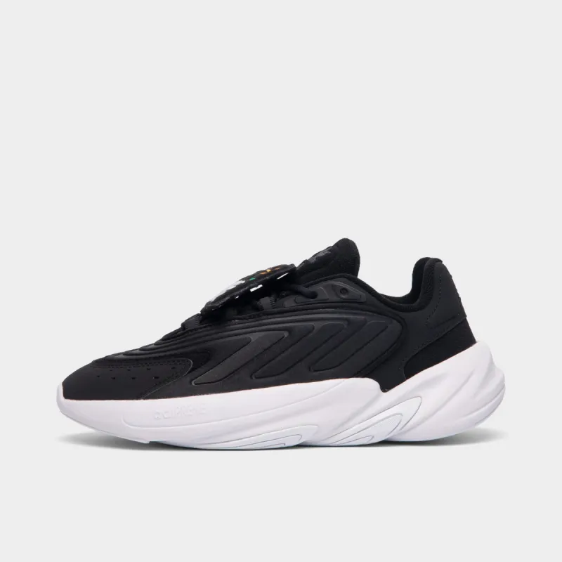 adidas Originals Womenâ€™s Ozelia Core Black / Cloud White - Acid Red sold by JD Sports