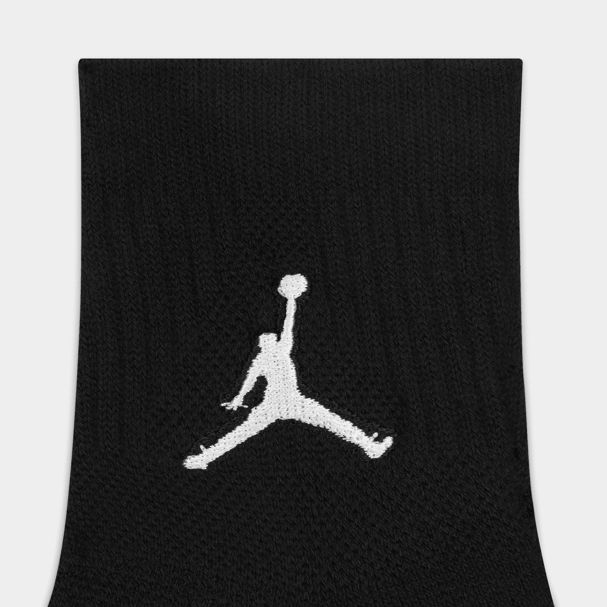 Jordan Everyday Max Quarter Ankle Socks - 3 Pack Black / Black sold by JD Sports product image thumbnail 4