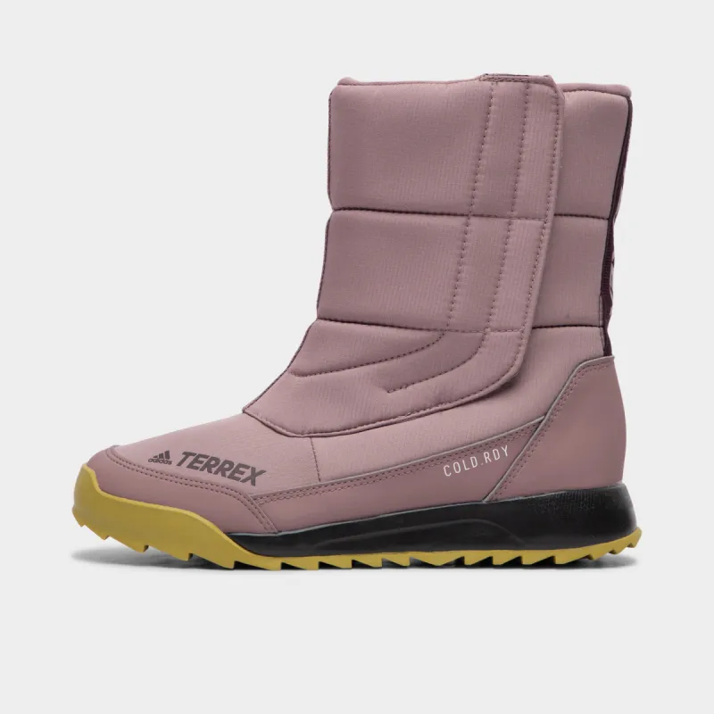 adidas TERREX Women's Choleah COLD.RDY Boot Purple / Pulse Olive - Shadow Maroon sold by JD Sports