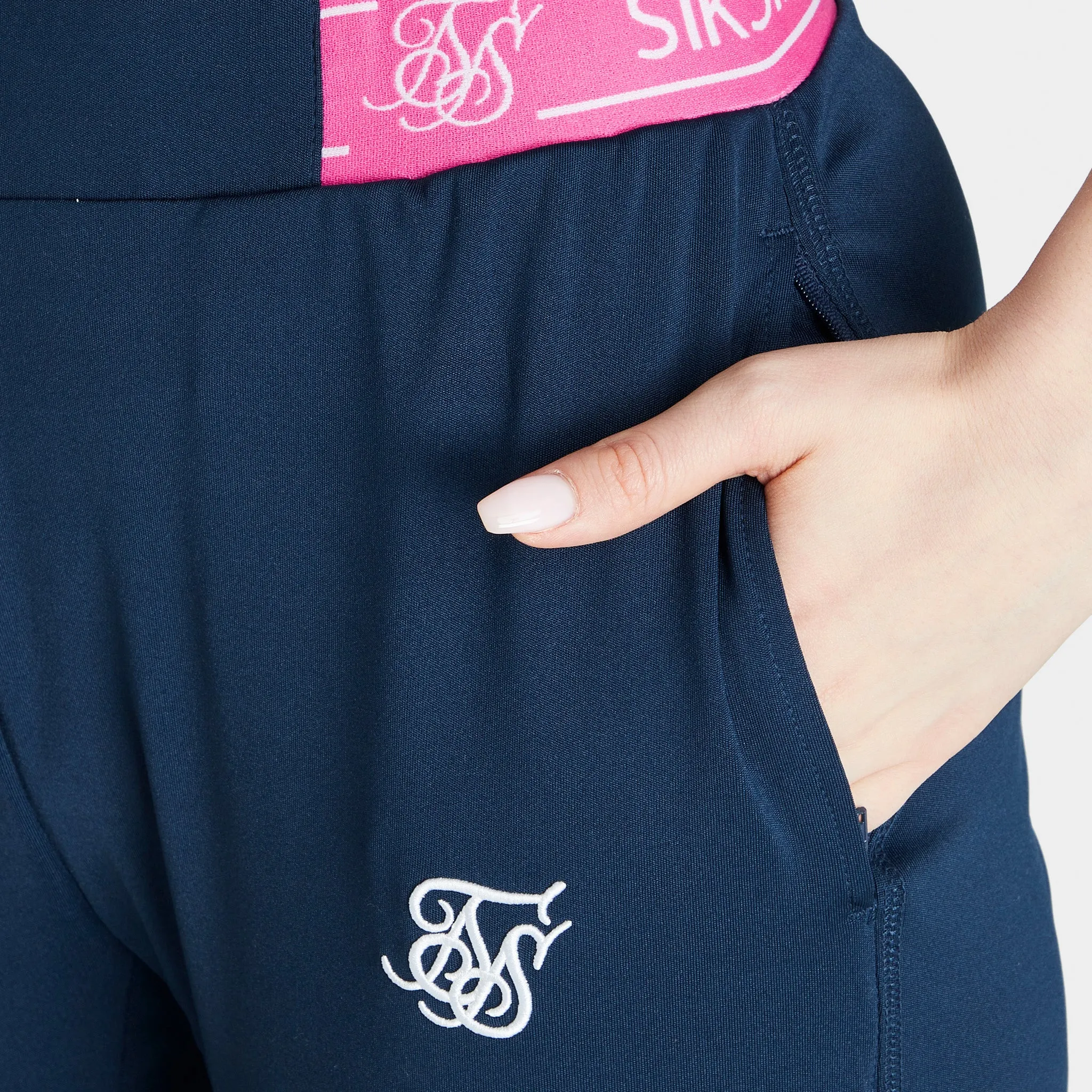 Sik Silk Women's Advantage Track Pants / Navy sold by JD Sports product image thumbnail 3
