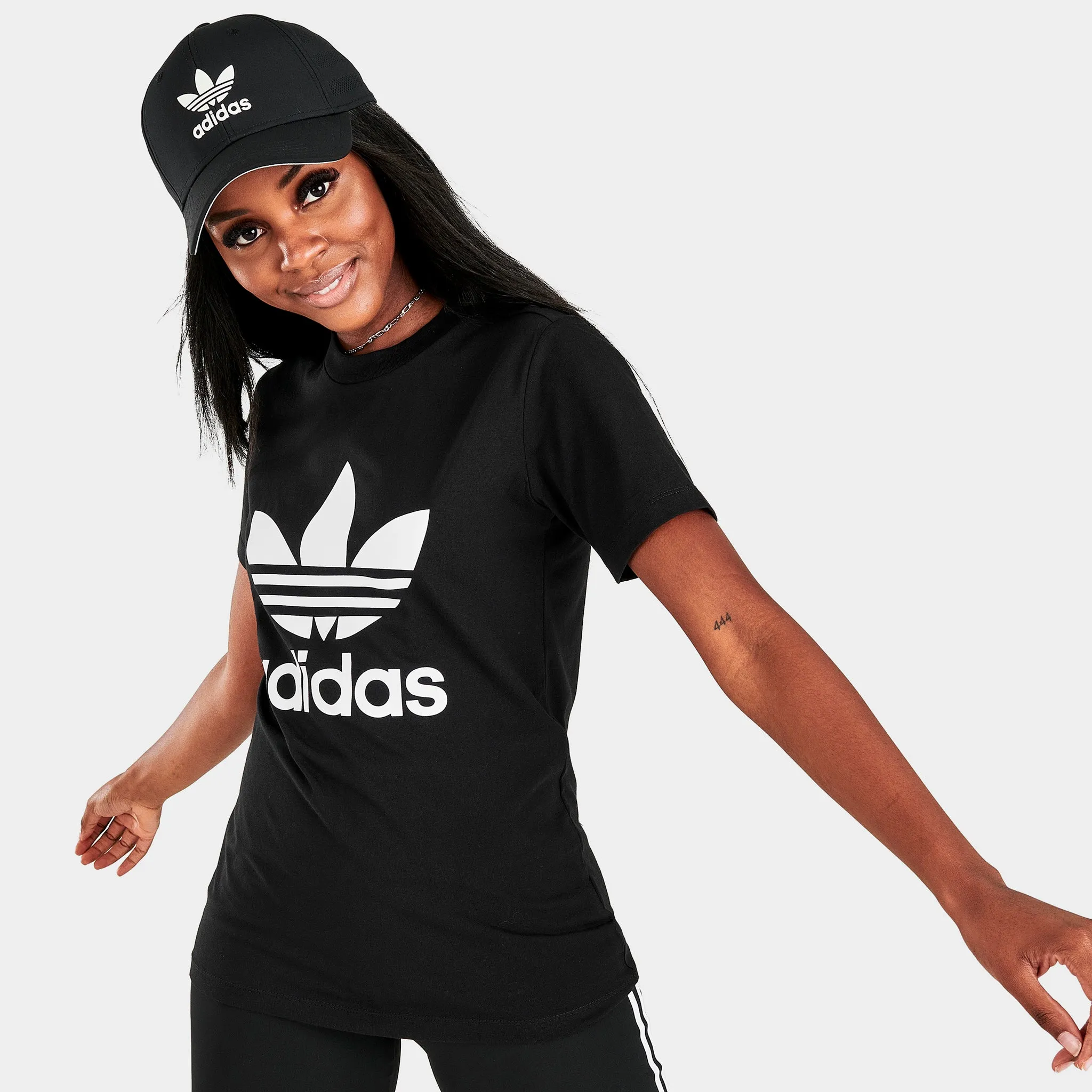 adidas Originals Women's Trefoil T-shirt / Black sold by JD Sports product image thumbnail 3
