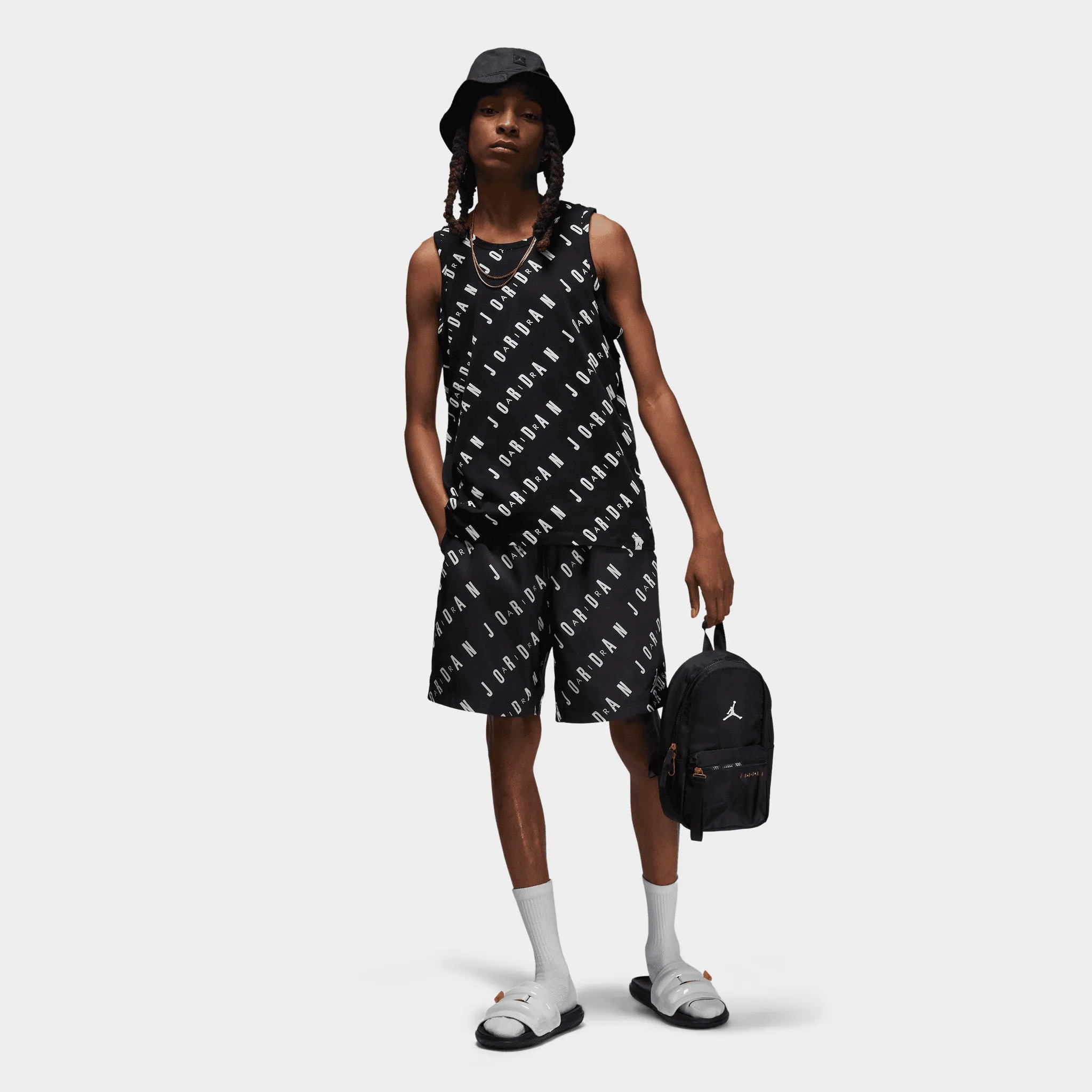 Jordan Essentials Poolside Shorts / Black sold by JD Sports product image thumbnail 5