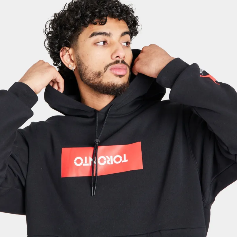 Jordan 'Toronto' Stencil Pullover Hoodie / Black sold by JD Sports