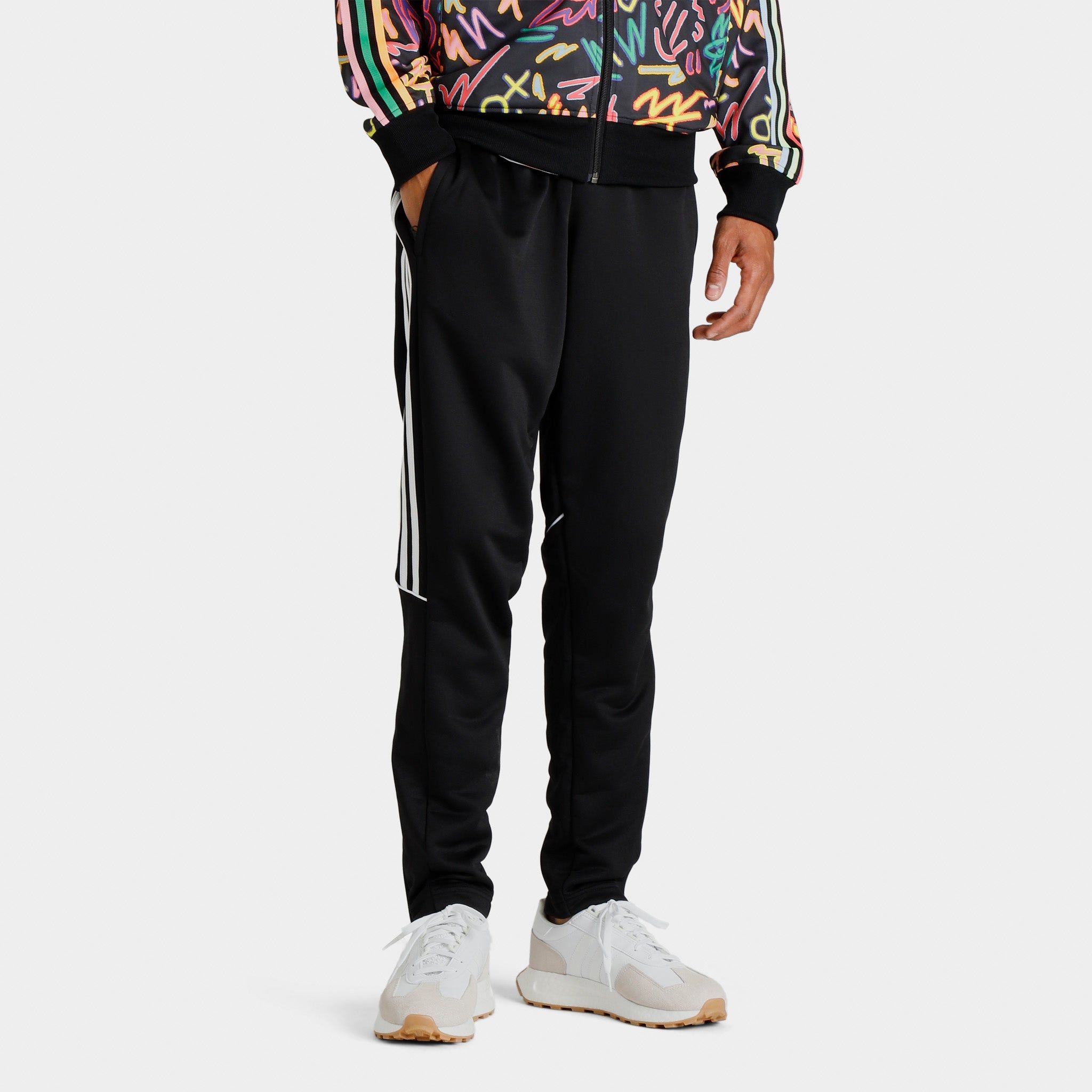 adidas SOST Joggers Black / White sold by JD Sports