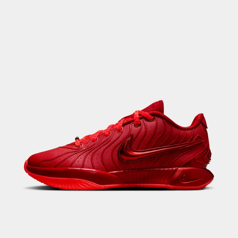 Nike LeBron XXI Bright Crimson / Gym Red sold by JD Sports