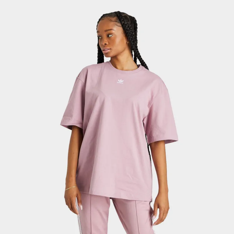 adidas Originals Women’s Loungewear Adicolor Essentials T-shirt / Magic Mauve sold by JD Sports